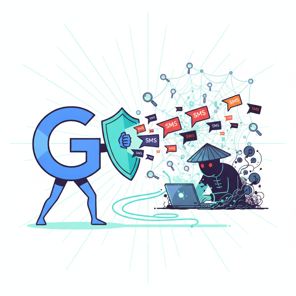 Google verklagt China-Scammer mit 2,5 Millionen SMS