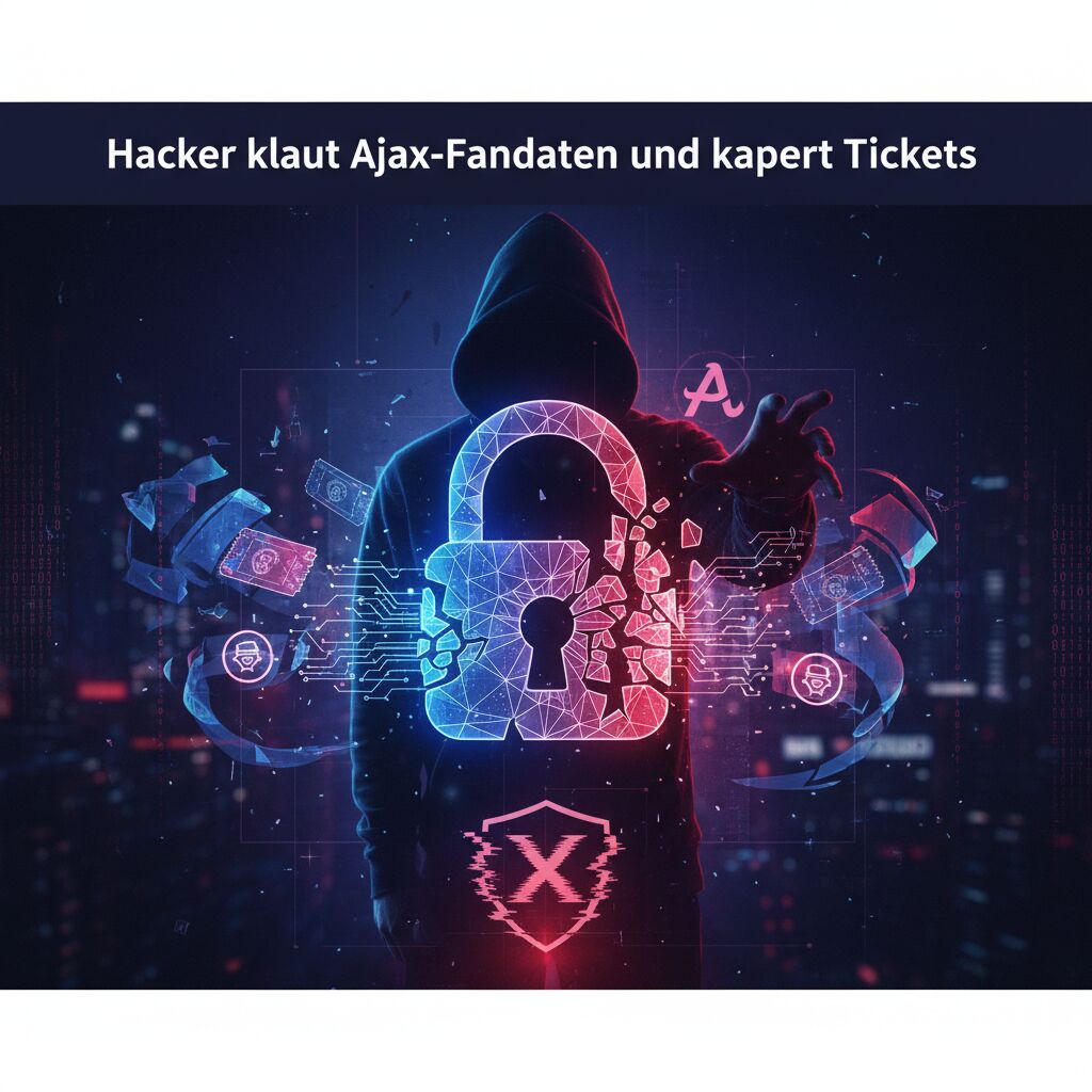 Hacker klaut Ajax-Fandaten und kapert Tickets