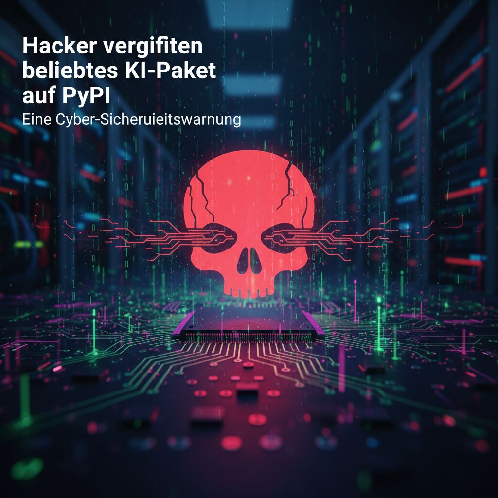 Hacker vergiften beliebtes KI-Paket auf PyPI