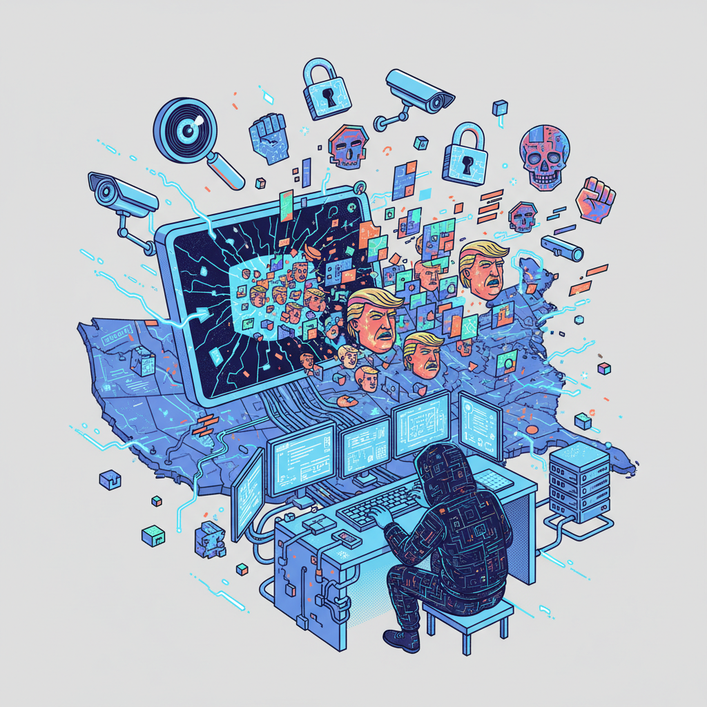 KI-Avatare fluten US-Wahlkampf für Trump