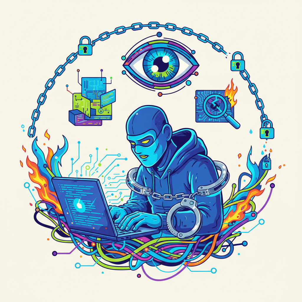 KI-Hacker muss 8,5 Jahre in den Knast