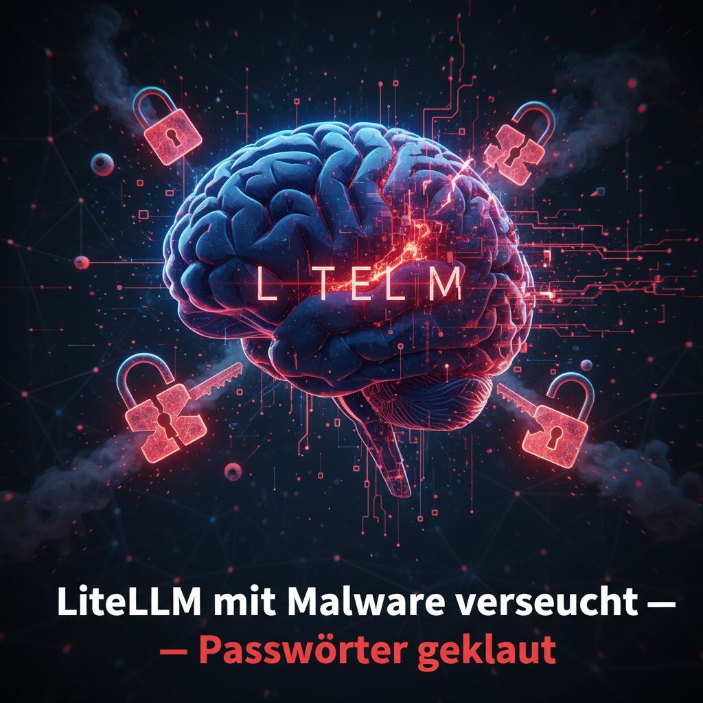 LiteLLM mit Malware verseucht — Passwörter geklaut