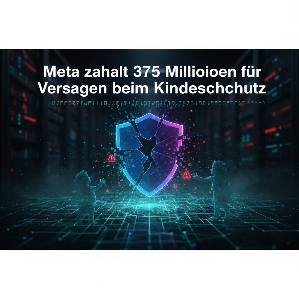Meta zahlt 375 Millionen für Versagen beim Kinderschutz