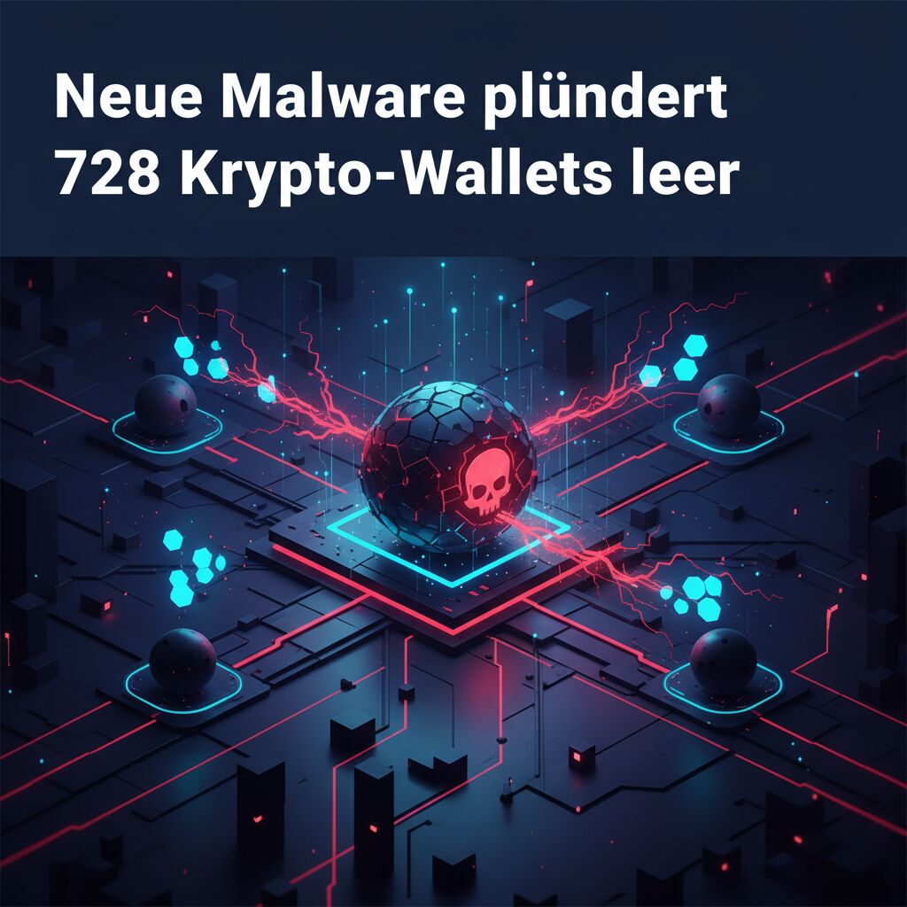 Neue Malware plündert 728 Krypto-Wallets leer