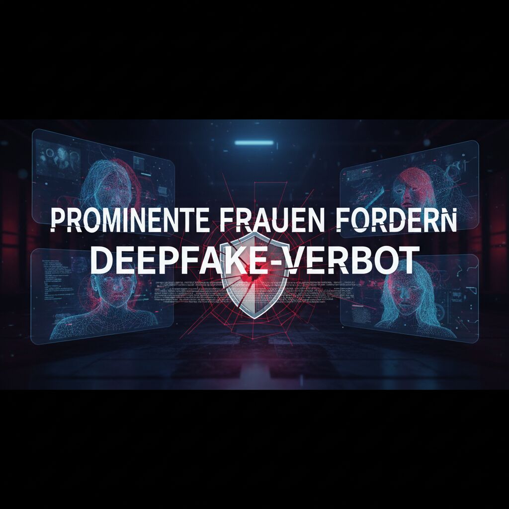 Prominente Frauen fordern Deepfake-Verbot