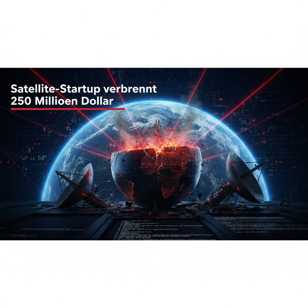 Satellite-Startup verbrennt 250 Millionen Dollar