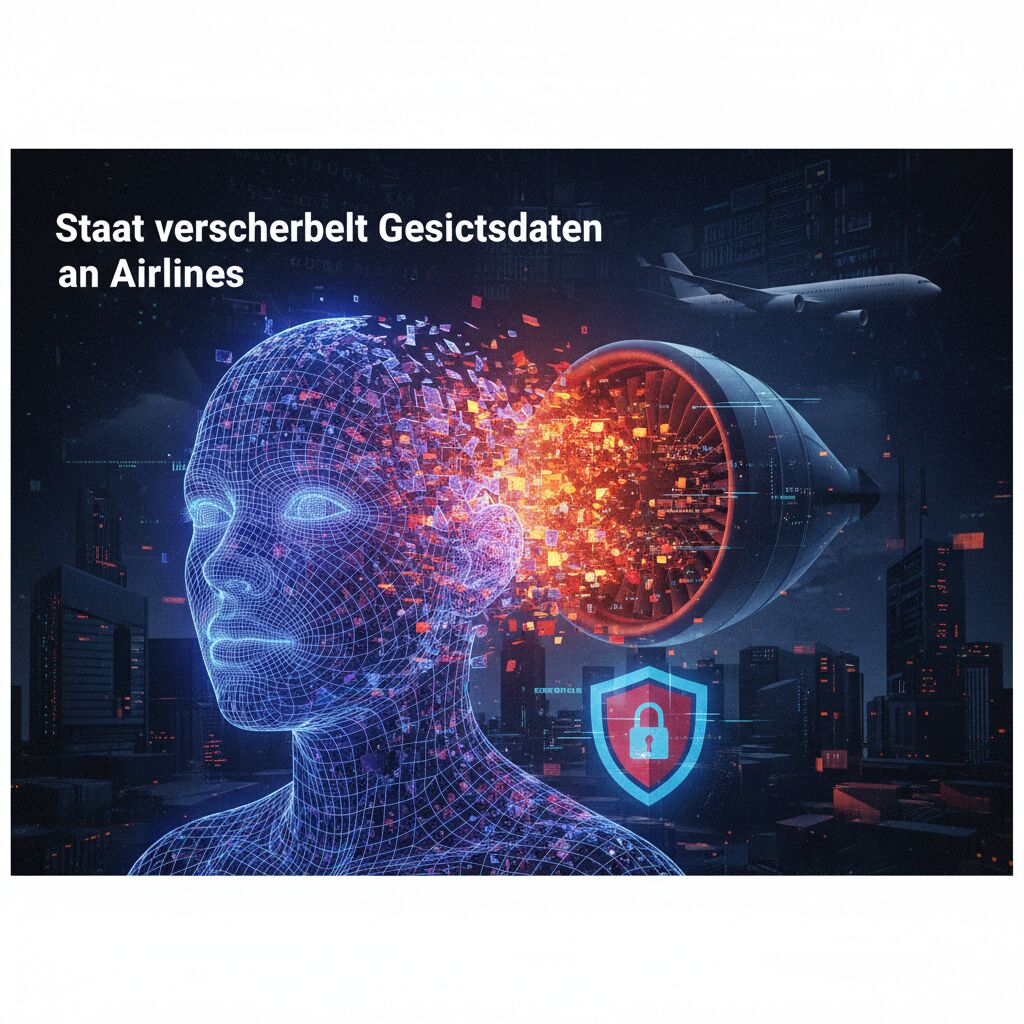 Staat verscherbelt Gesichtsdaten an Airlines
