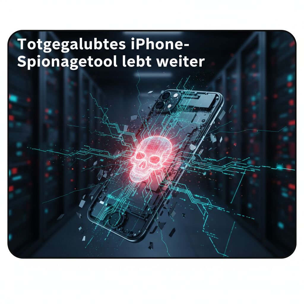 Totgeglaubtes iPhone-Spionagetool lebt weiter