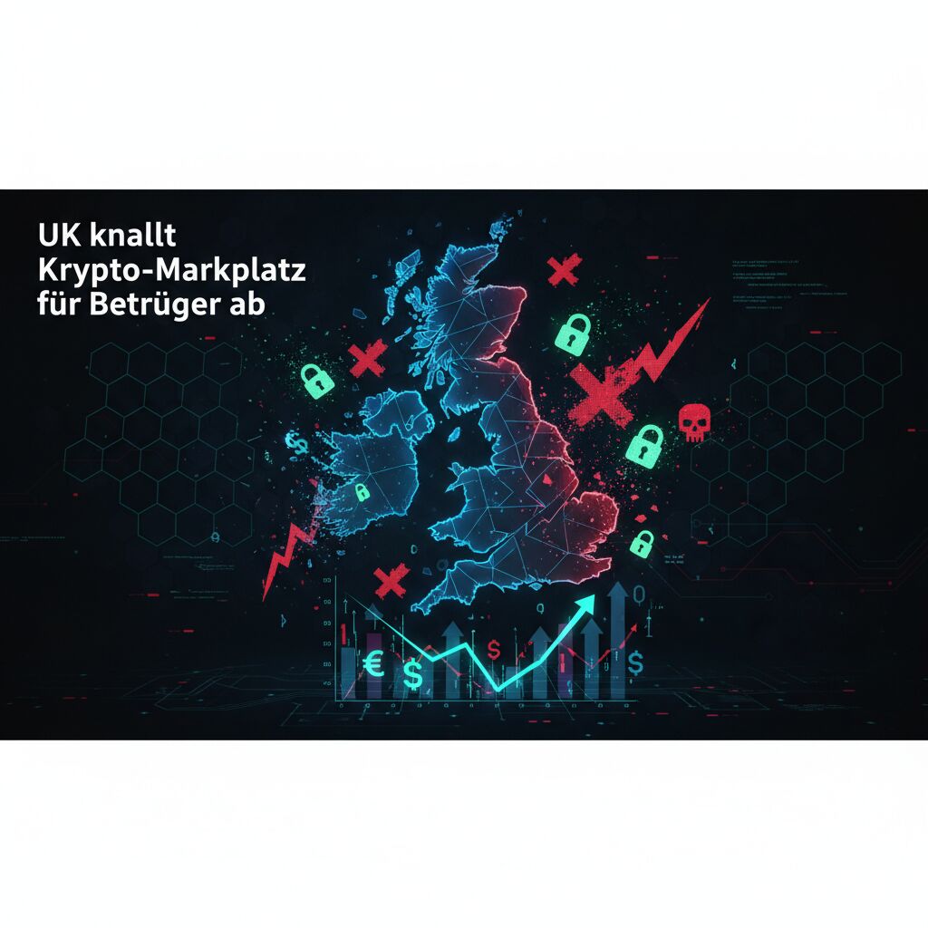 UK knallt Krypto-Marktplatz für Betrüger ab