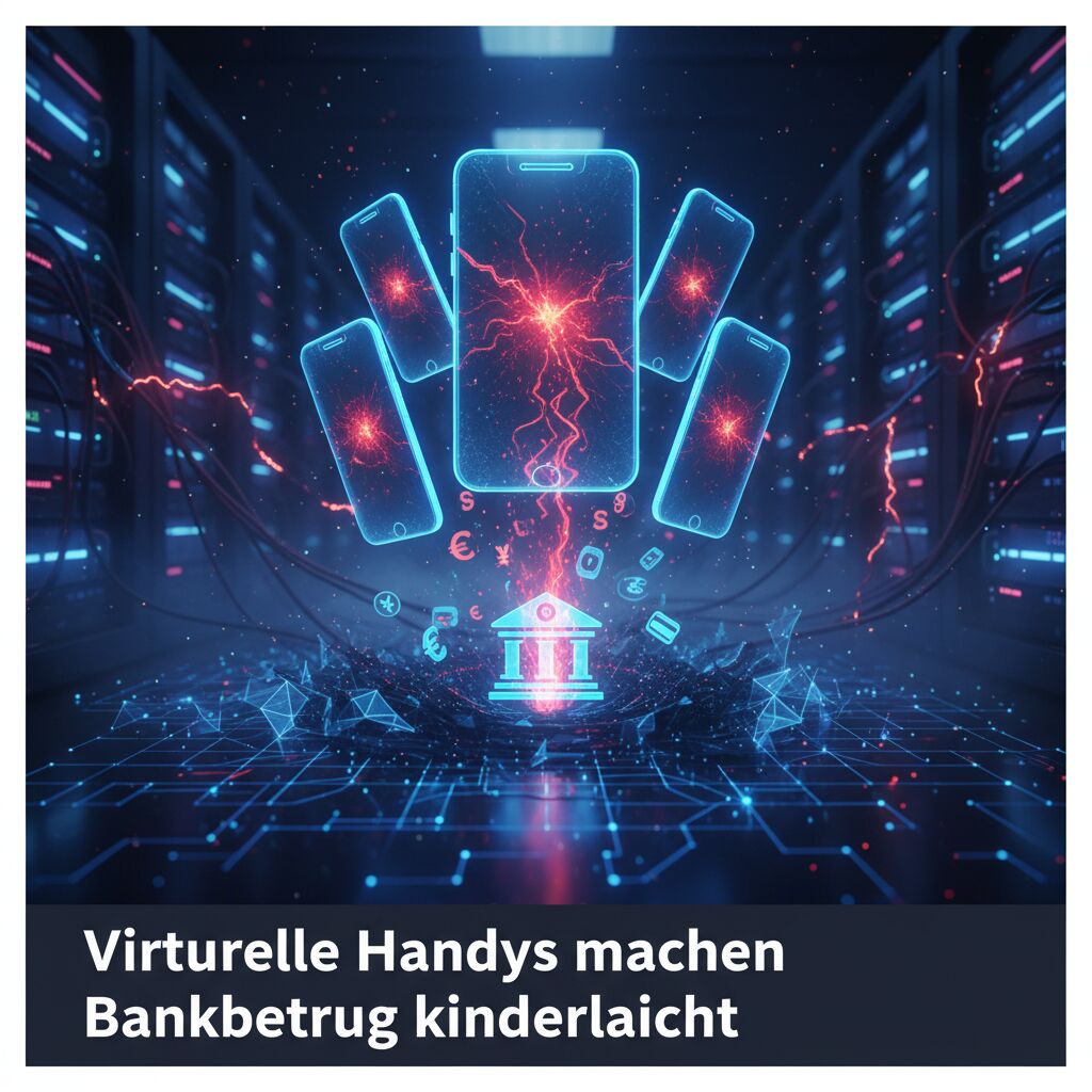 Virtuelle Handys machen Bankbetrug kinderleicht