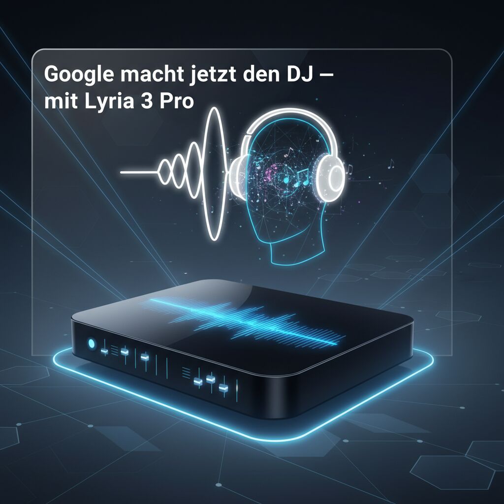 Google macht jetzt den DJ — mit Lyria 3 Pro