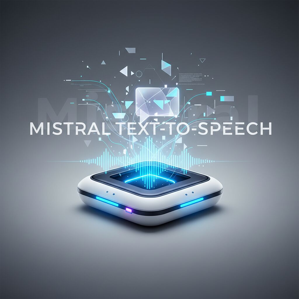 Mistral bringt eigenes Text-to-Speech-Modell raus