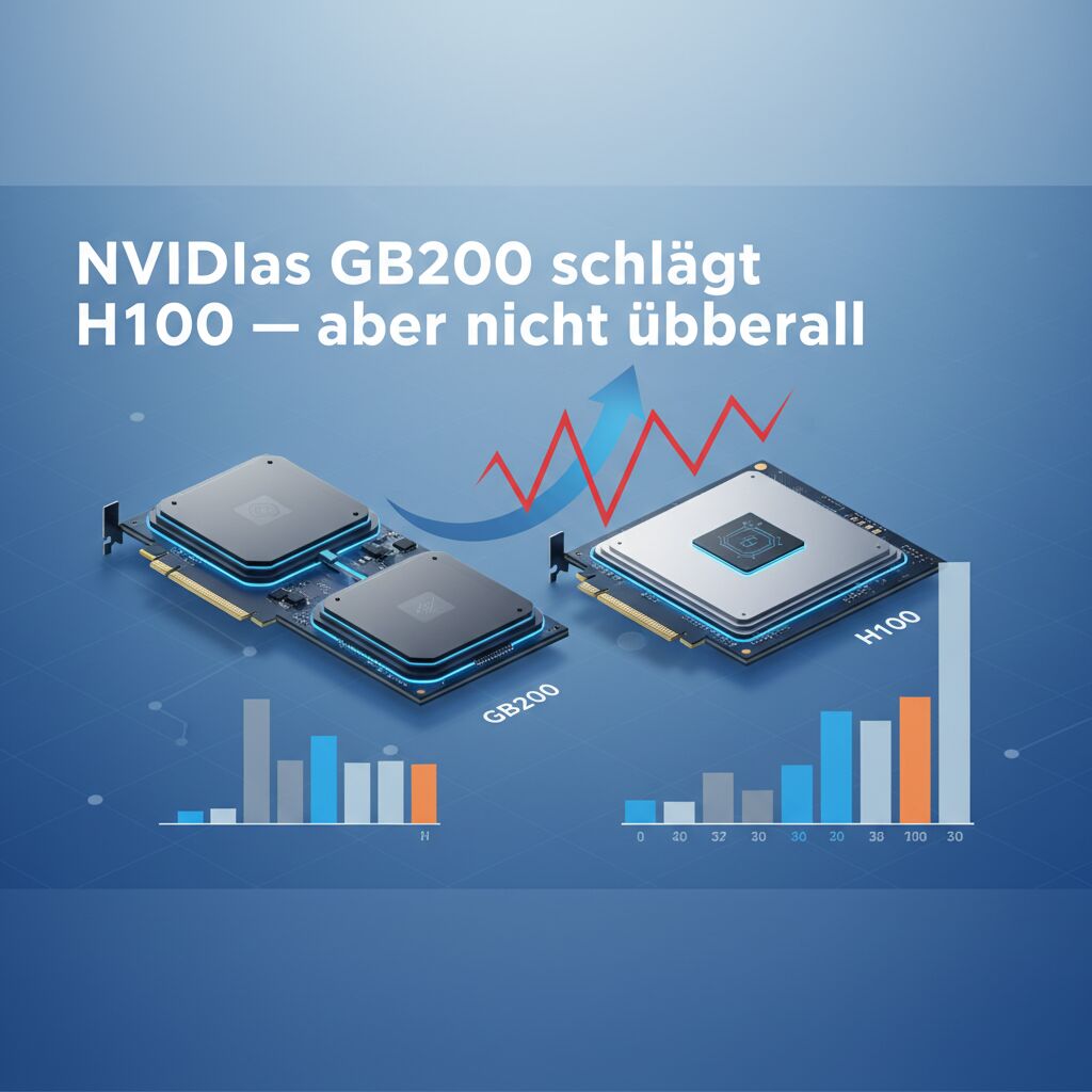 NVIDIAs GB200 schlägt H100 — aber nicht überall
