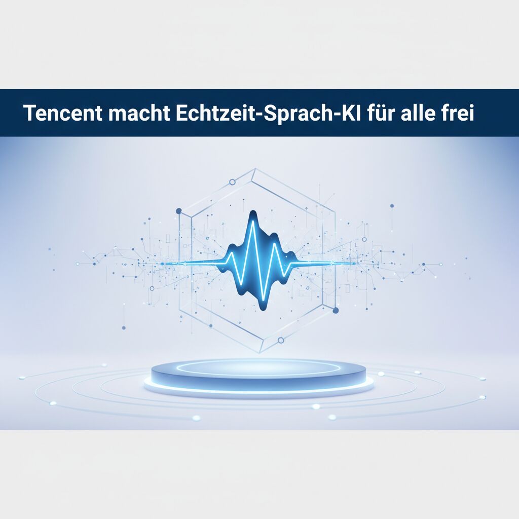Tencent macht Echtzeit-Sprach-KI für alle frei