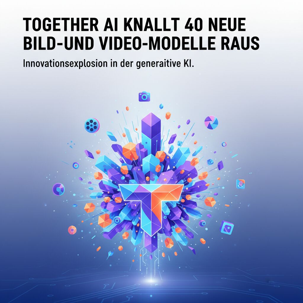Together AI knallt 40 neue Bild- und Video-Modelle raus